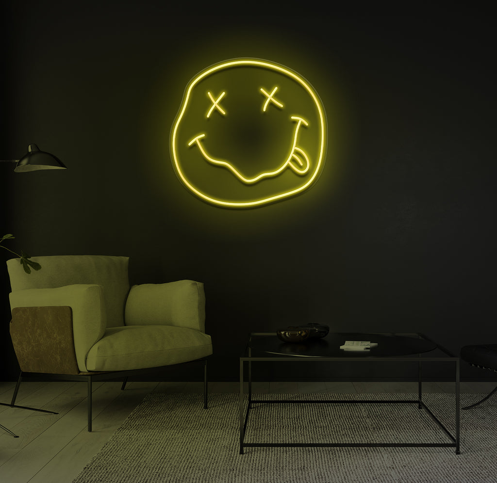 "High Smiley" LED neonskilt