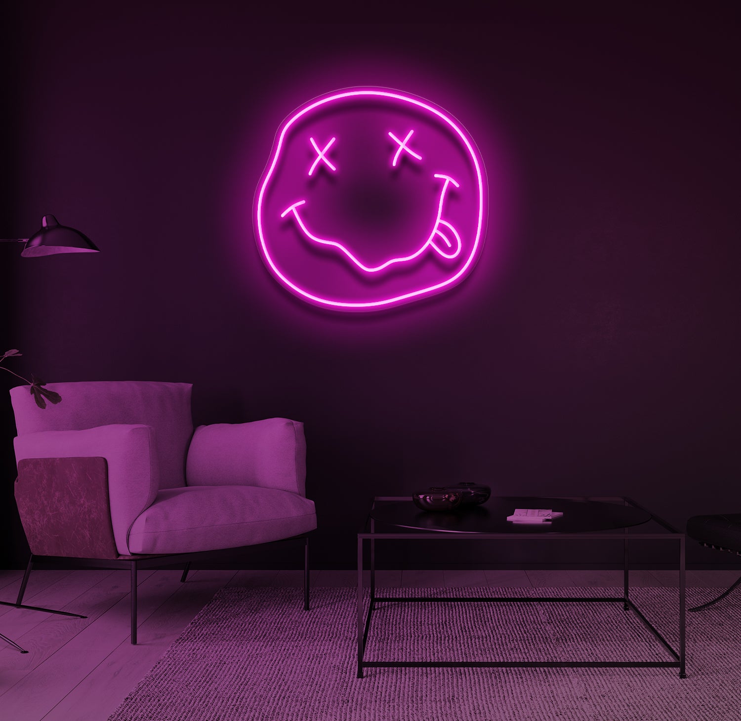 Ferdig design neon skilt