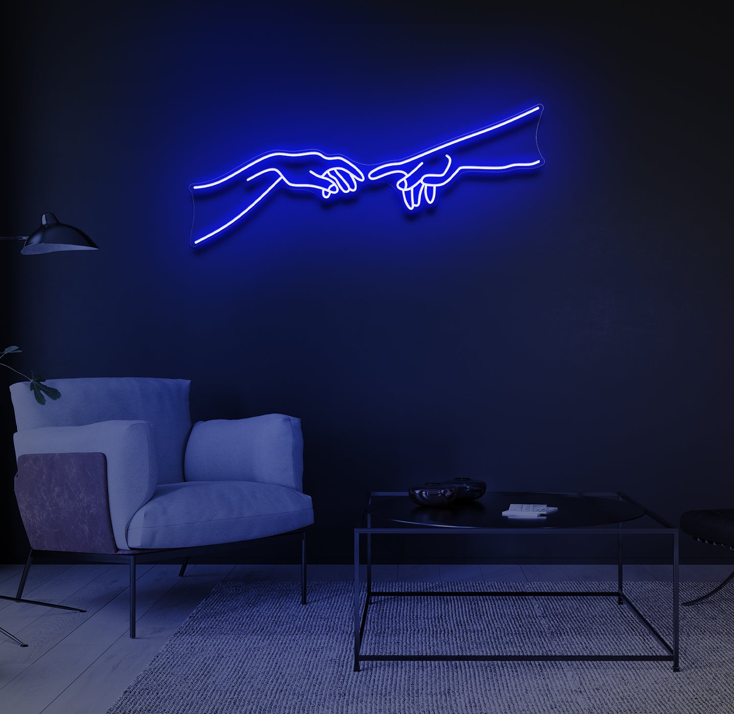 "Two Hands" LED neonskilt