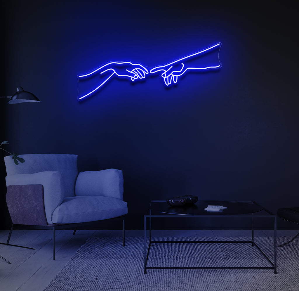 "Two Hands" LED neonskilt