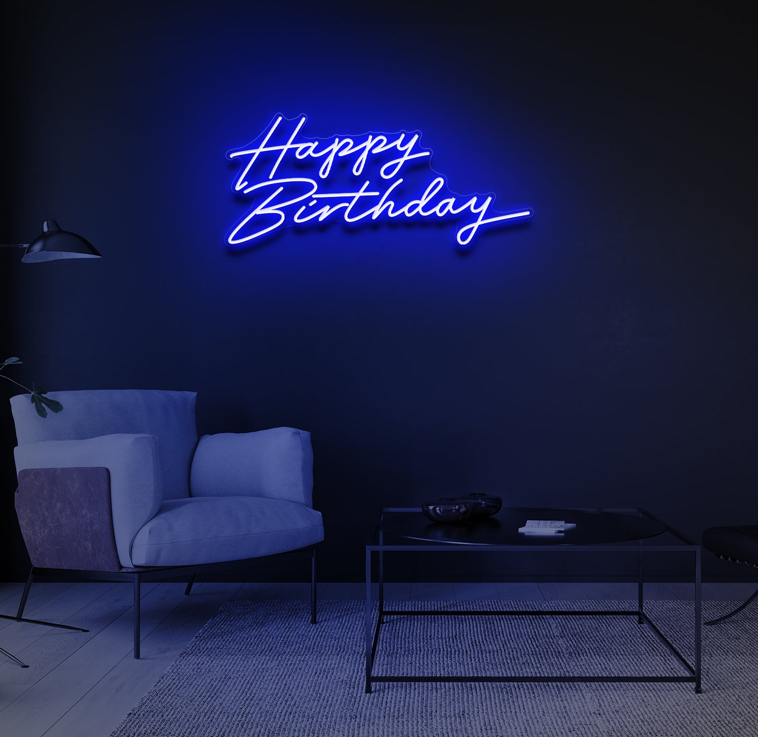 "Happy Birthday" LED neonskilt