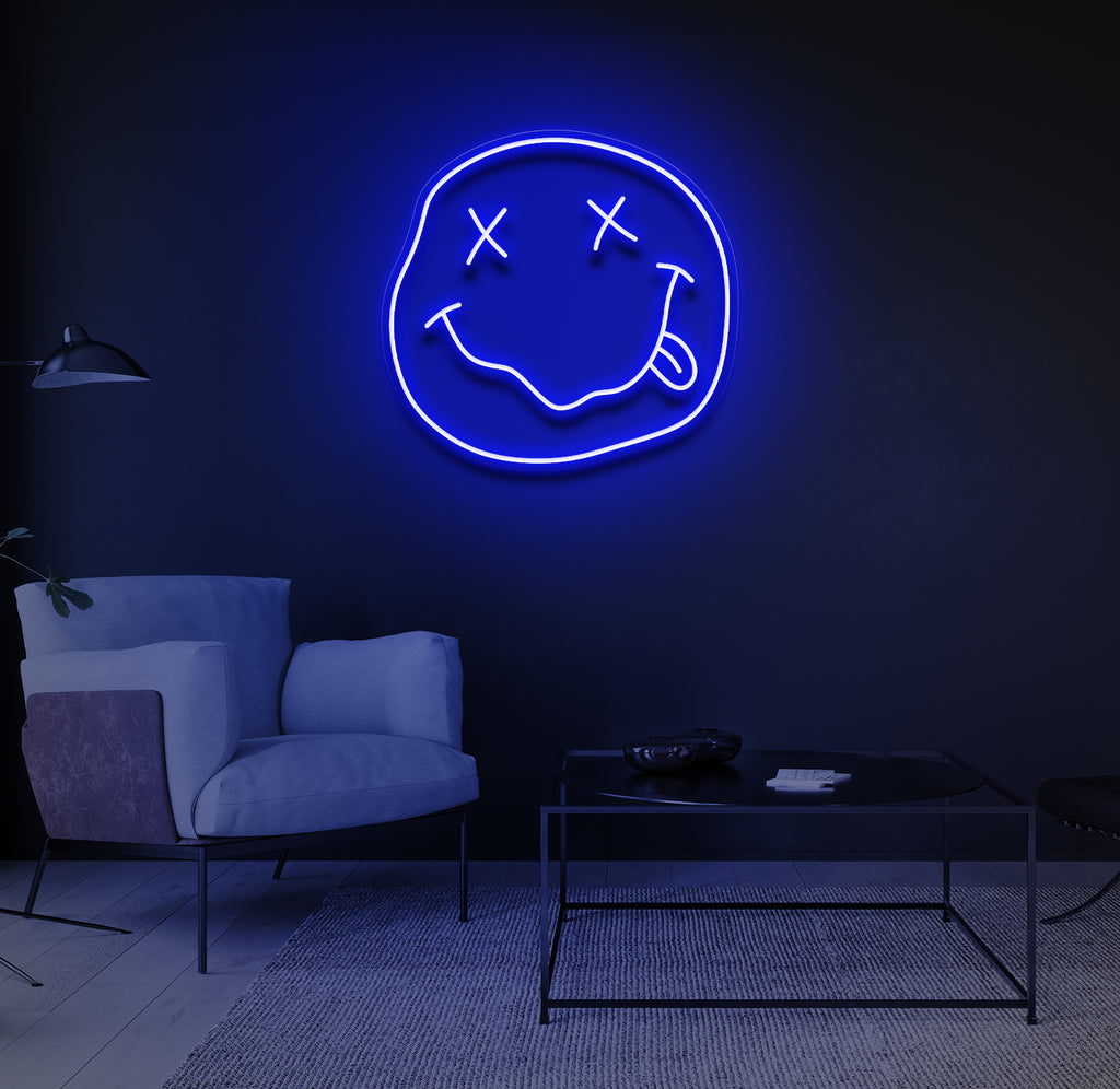 "High Smiley" LED neonskilt