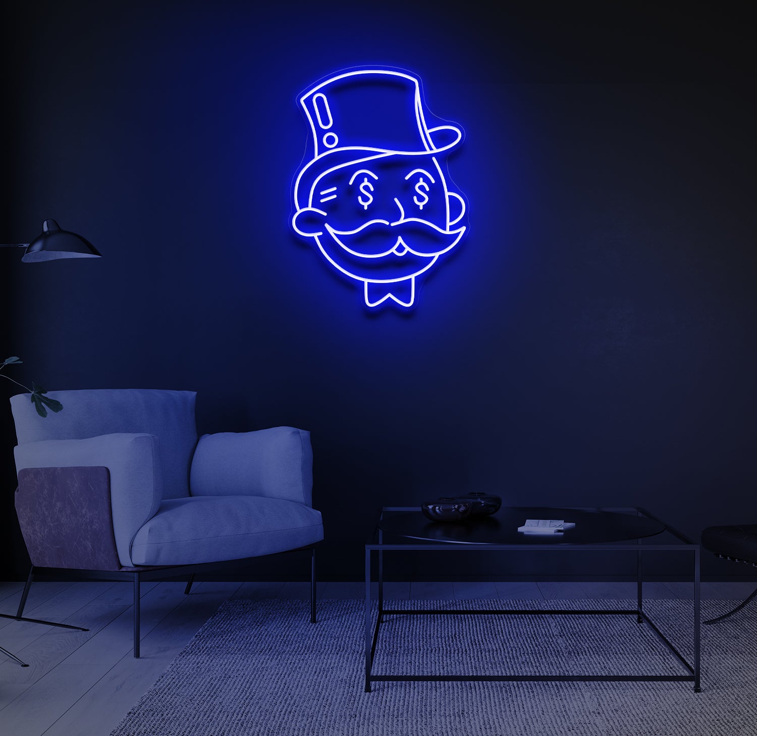 "Money Man" LED neonskilt