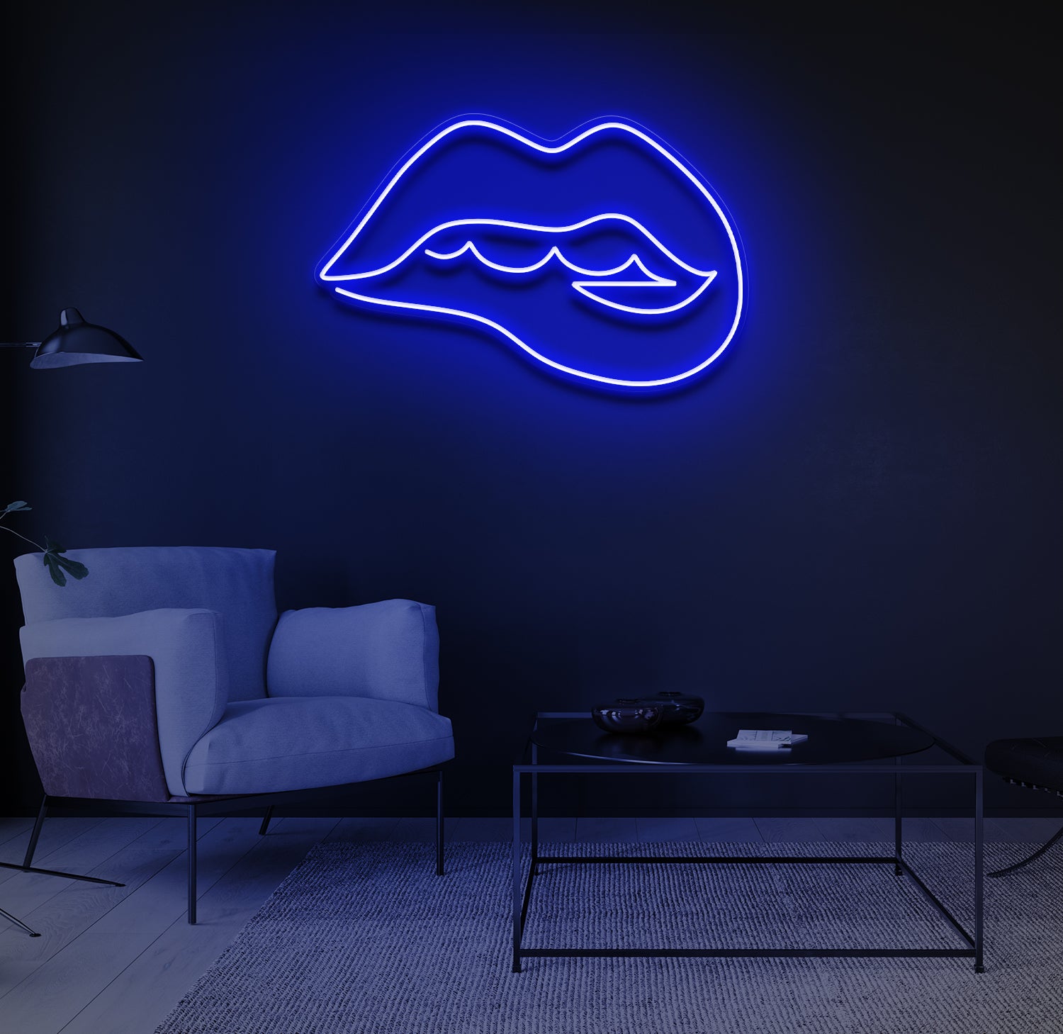 "Lips" LED neonskilt