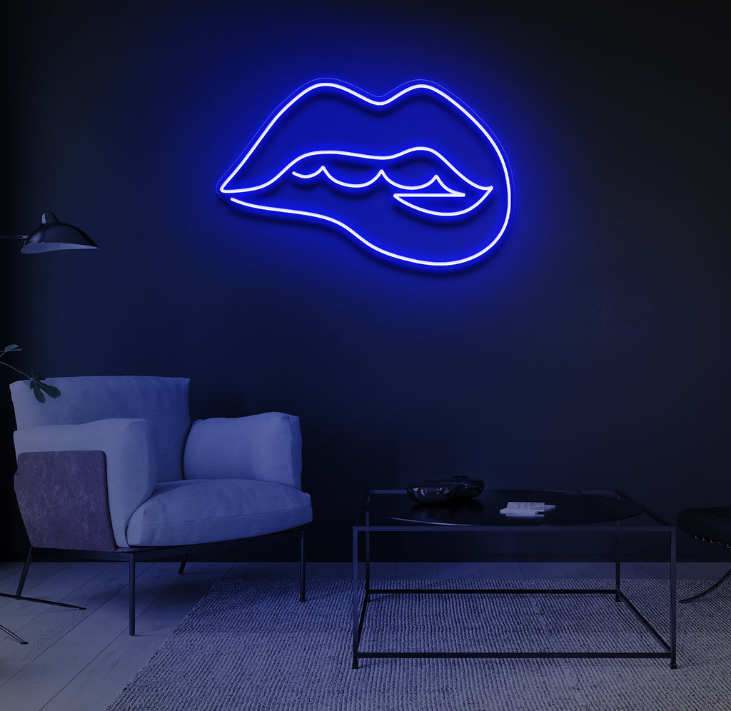 "Lips" LED neonskilt