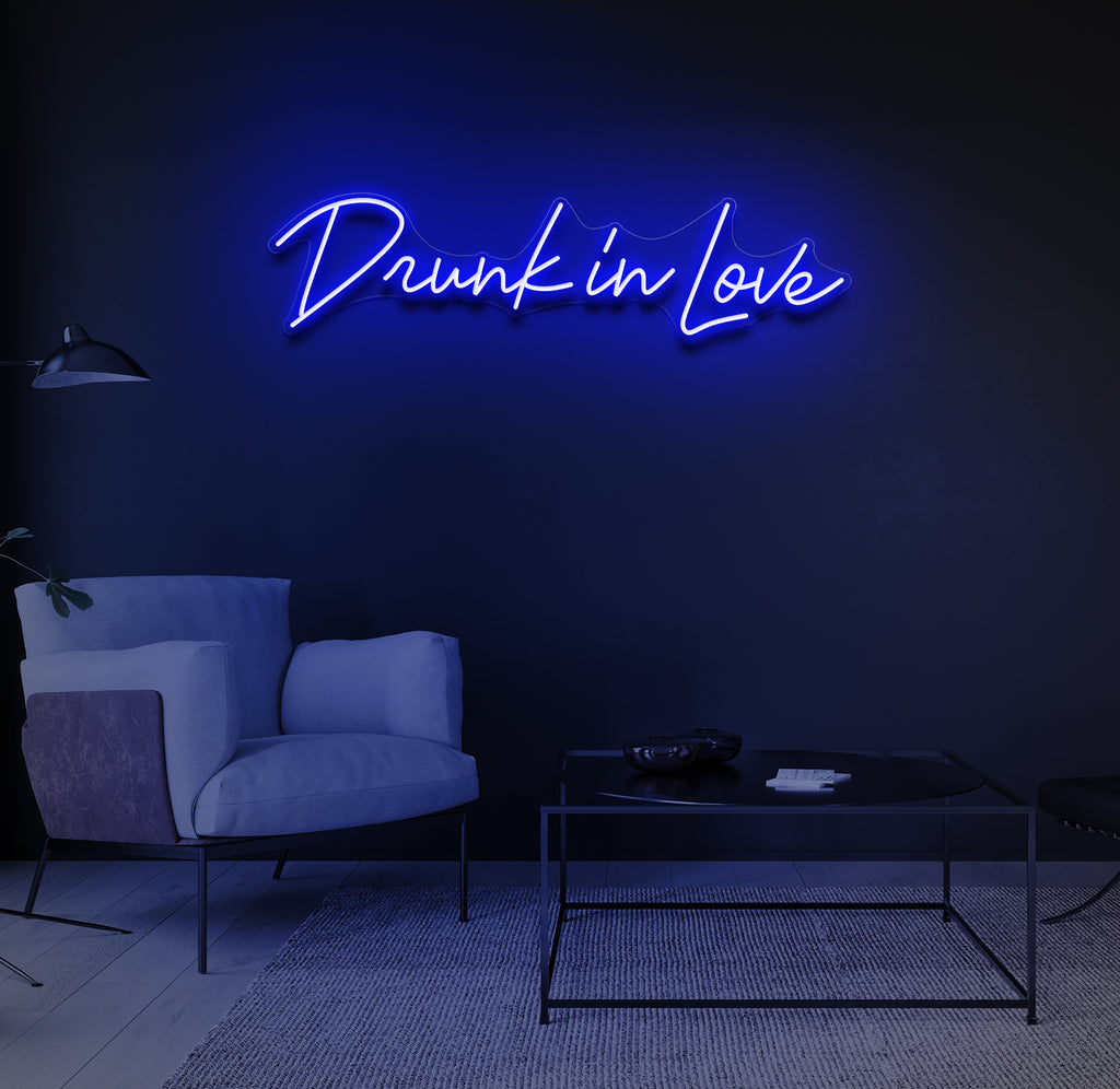 "Drunk in Love" LED neonskilt