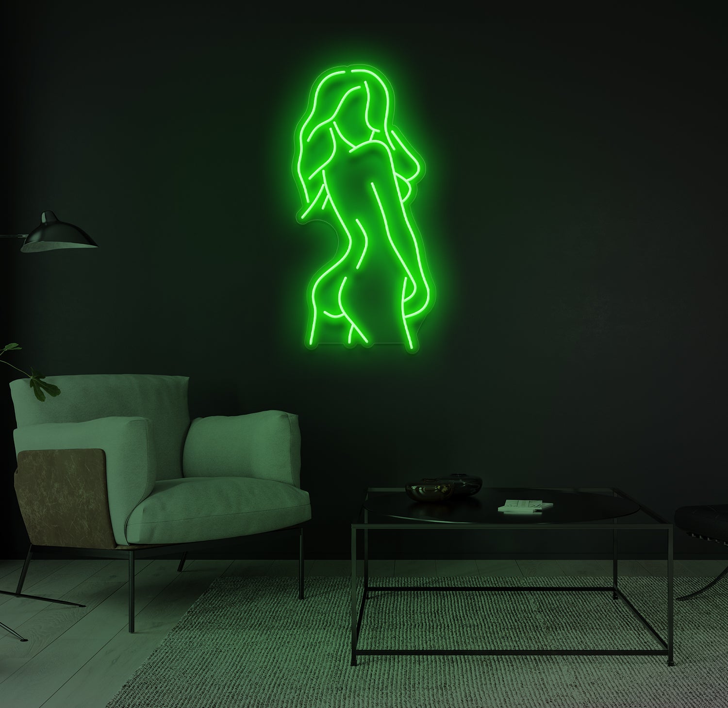 "Lady" LED neonskilt