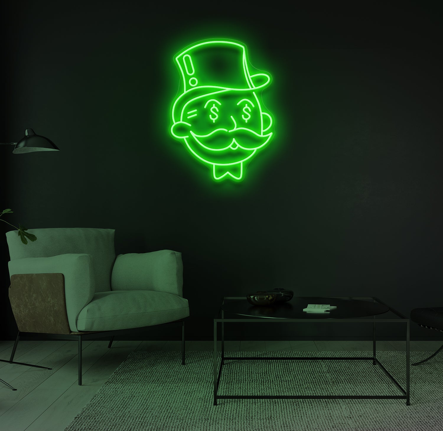 "Money Man" LED neonskilt