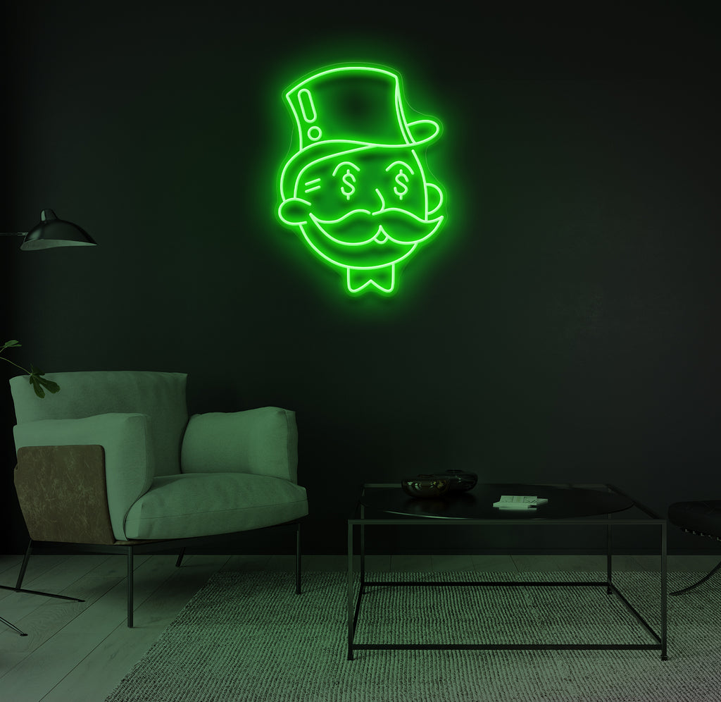 "Money Man" LED neonskilt