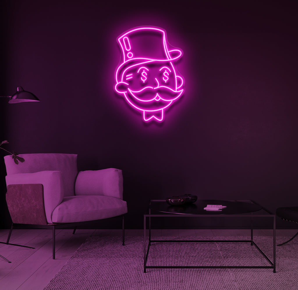 "Money Man" LED neonskilt