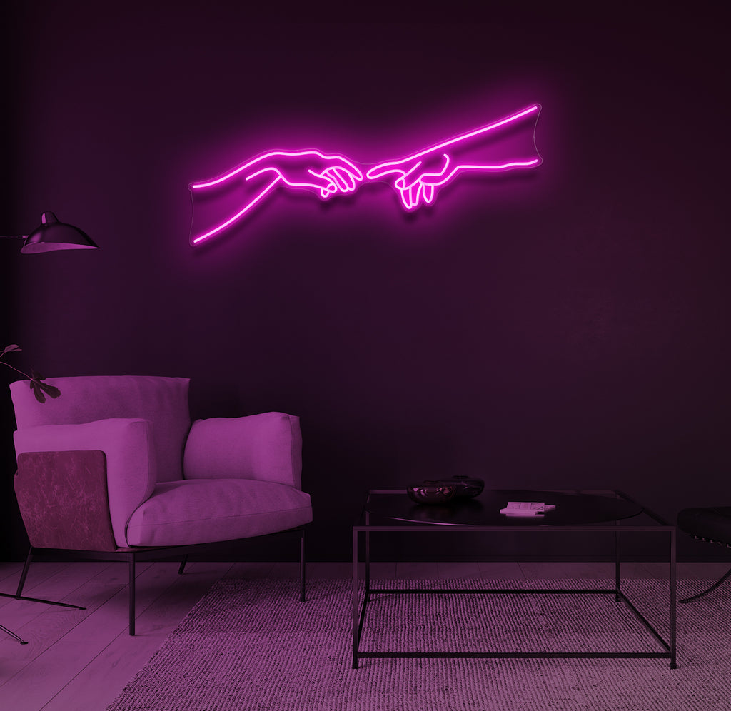 "Two Hands" LED neonskilt