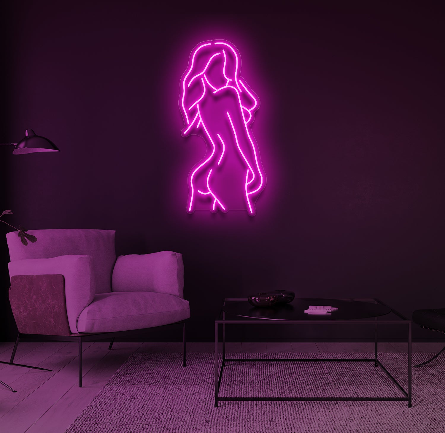 "Lady" LED neonskilt