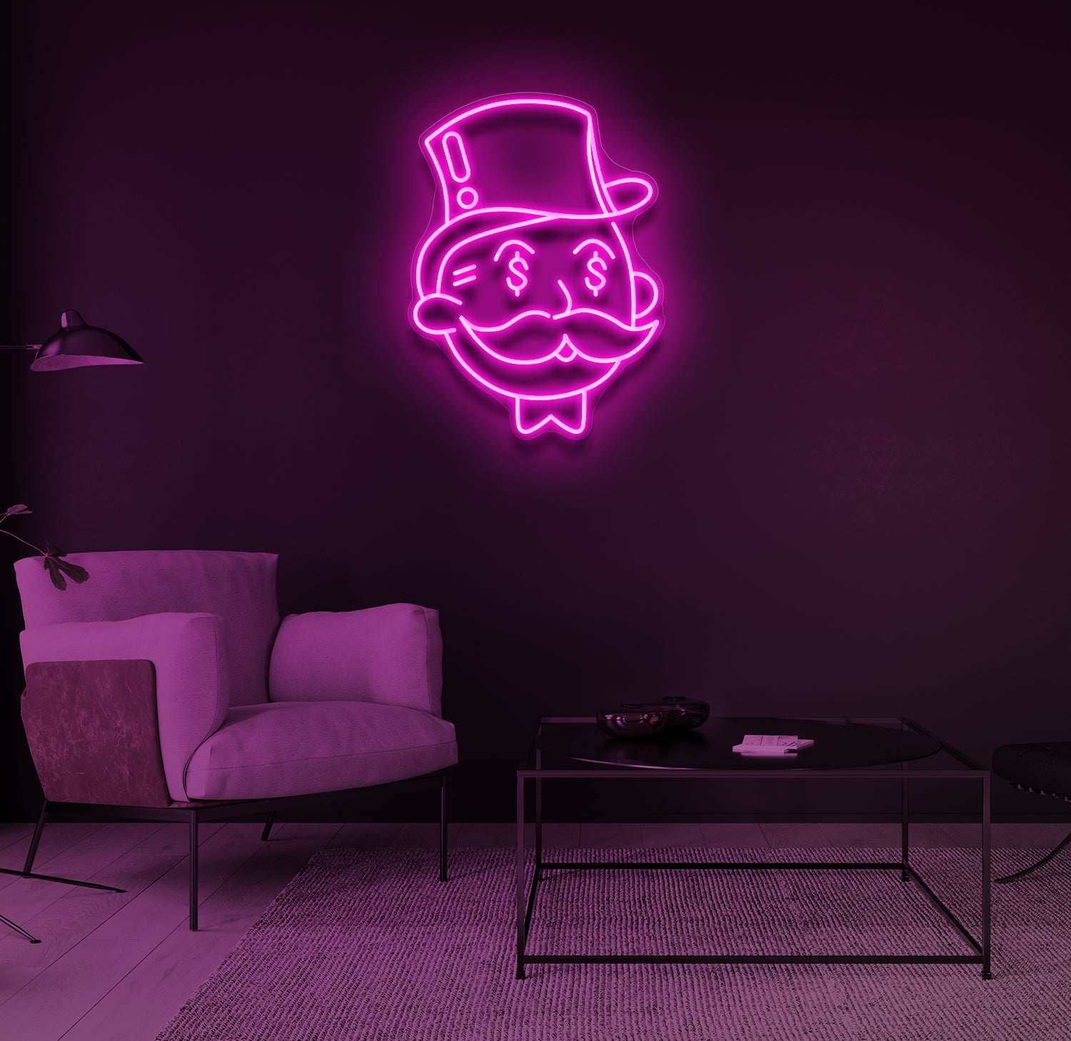 "Money Man" LED neonskilt