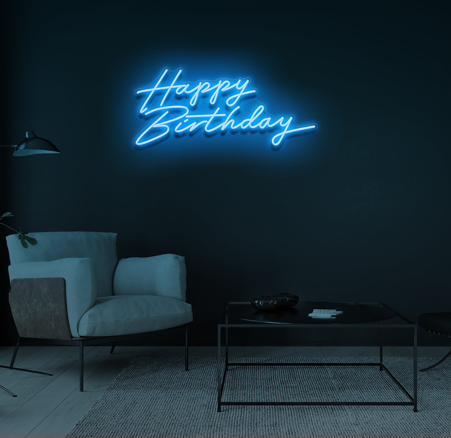 "Happy Birthday" LED neonskilt