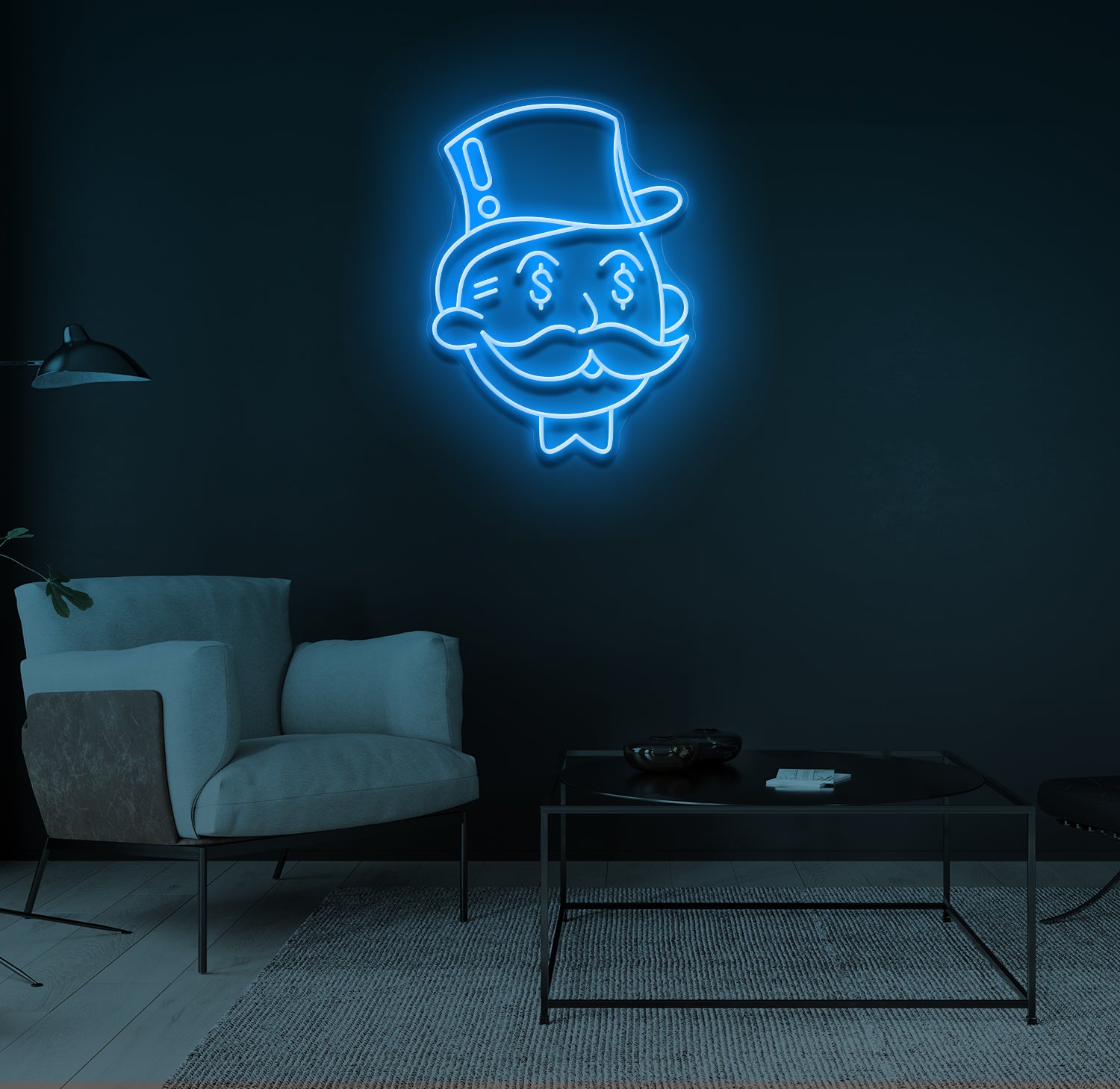 "Money Man" LED neonskilt