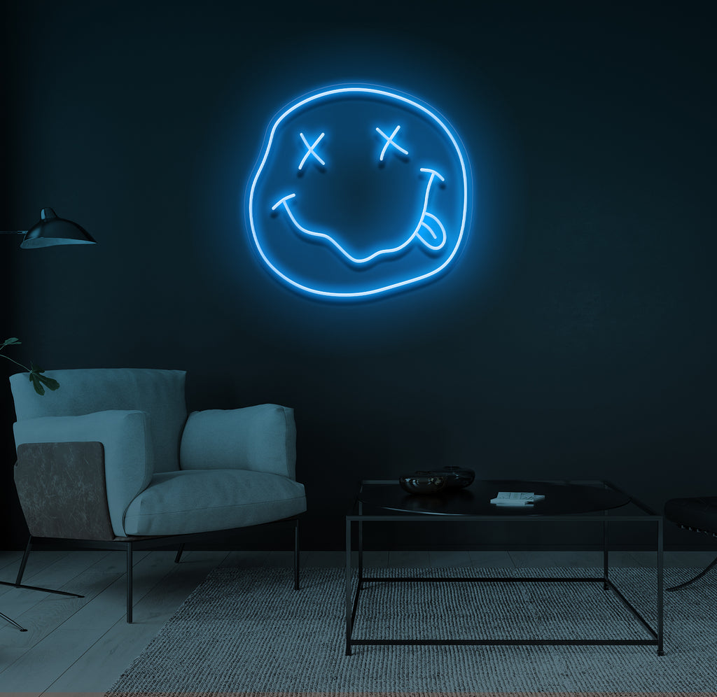 "High Smiley" LED neonskilt