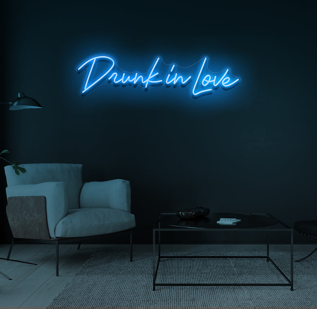 "Drunk in Love" LED neonskilt