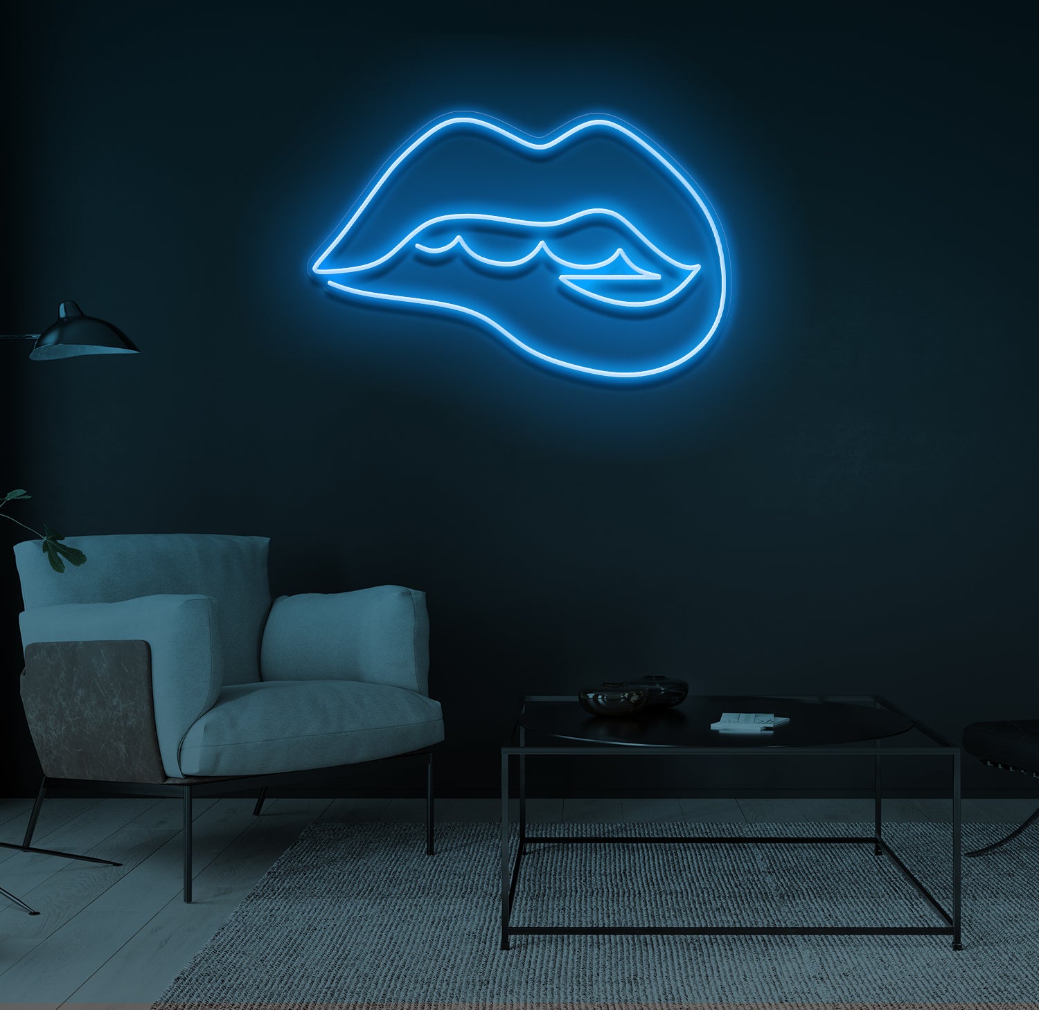 "Lips" LED neonskilt