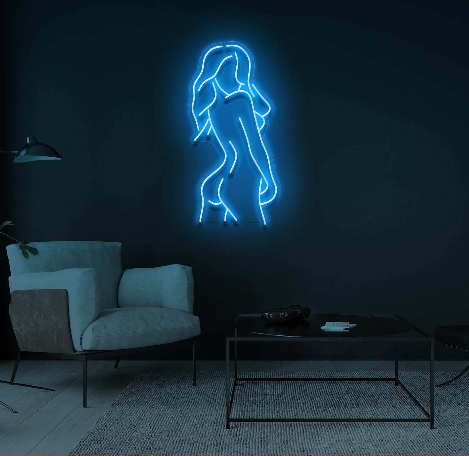 "Lady" LED neonskilt