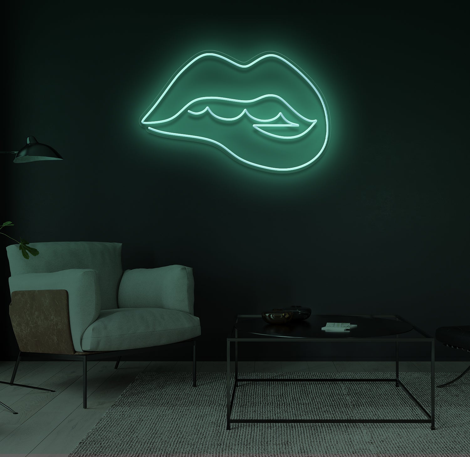 "Lips" LED neonskilt
