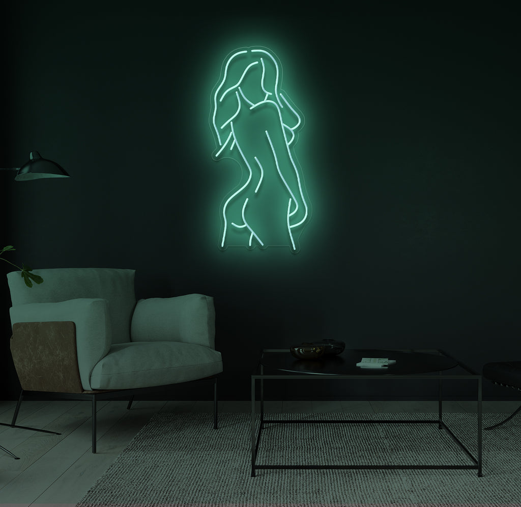 "Lady" LED neonskilt