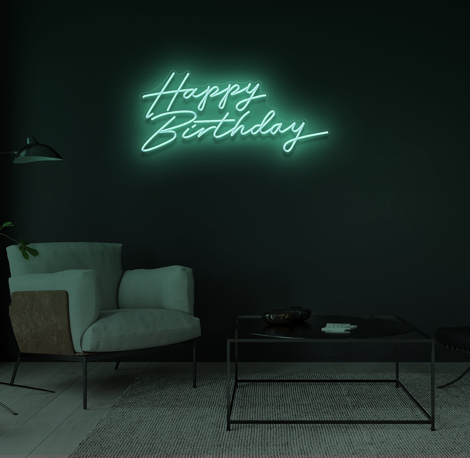 "Happy Birthday" LED neonskilt
