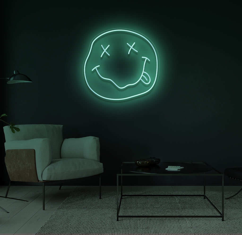 "High Smiley" LED neonskilt