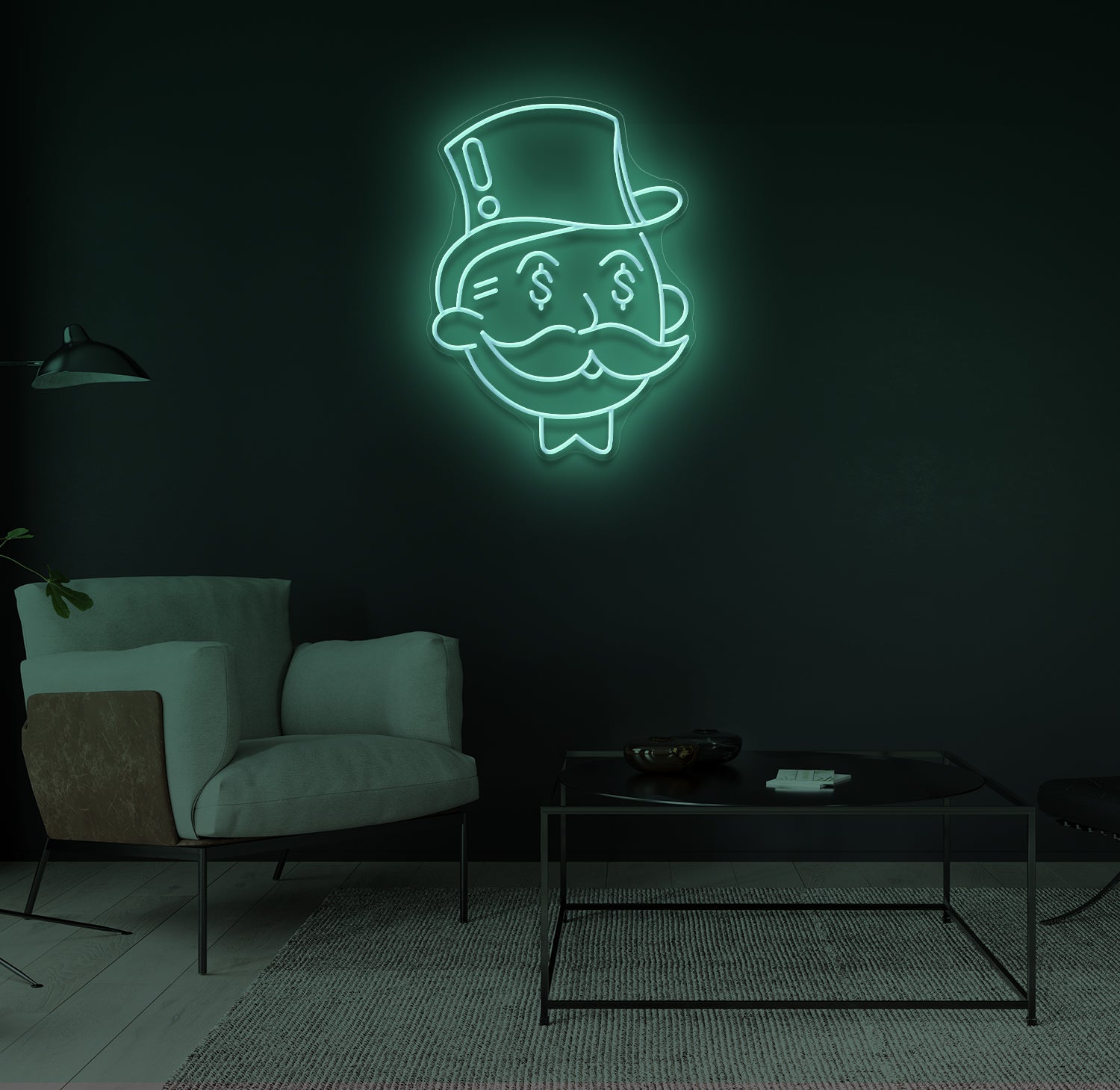 "Money Man" LED neonskilt