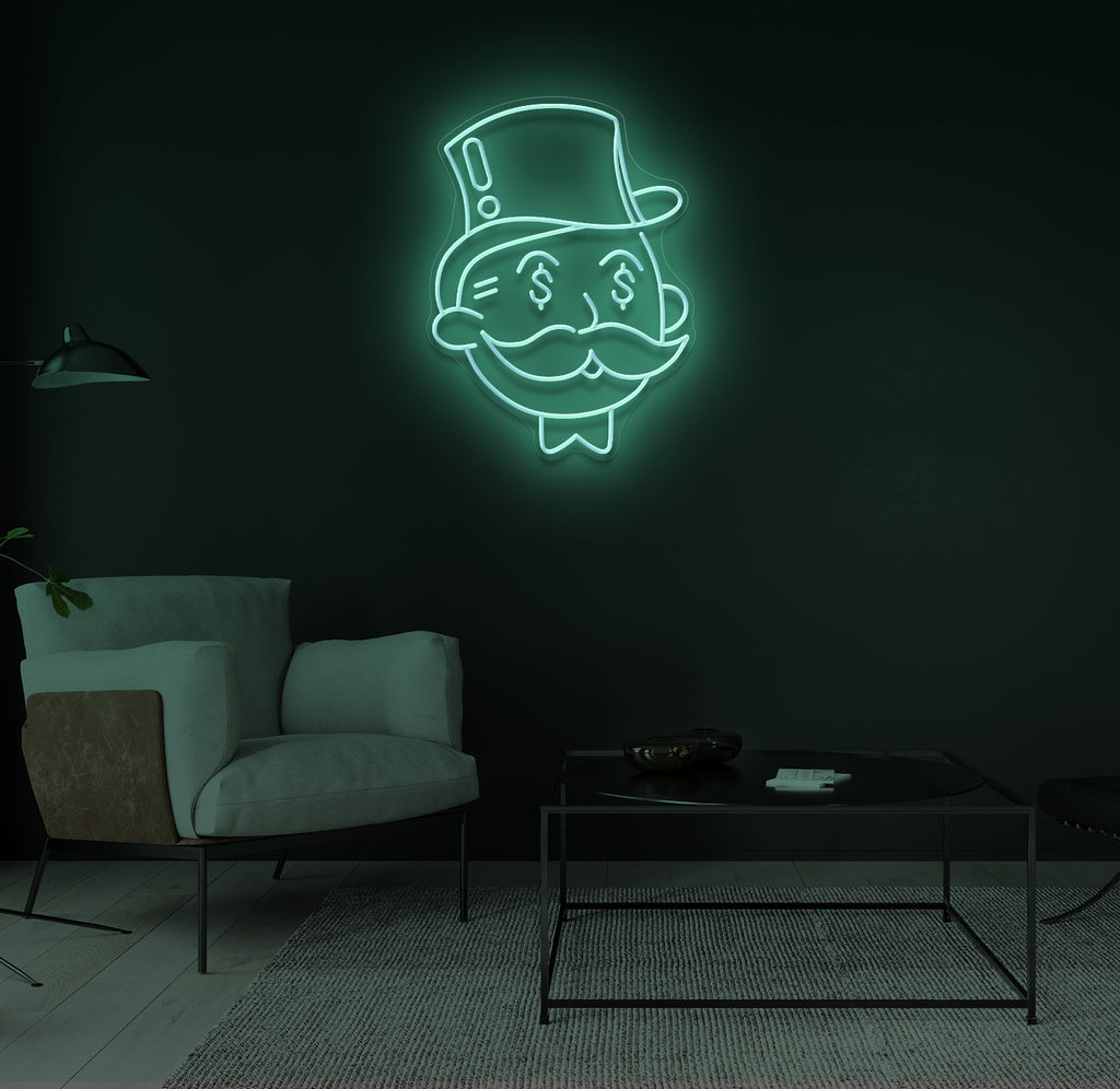 "Money Man" LED neonskilt