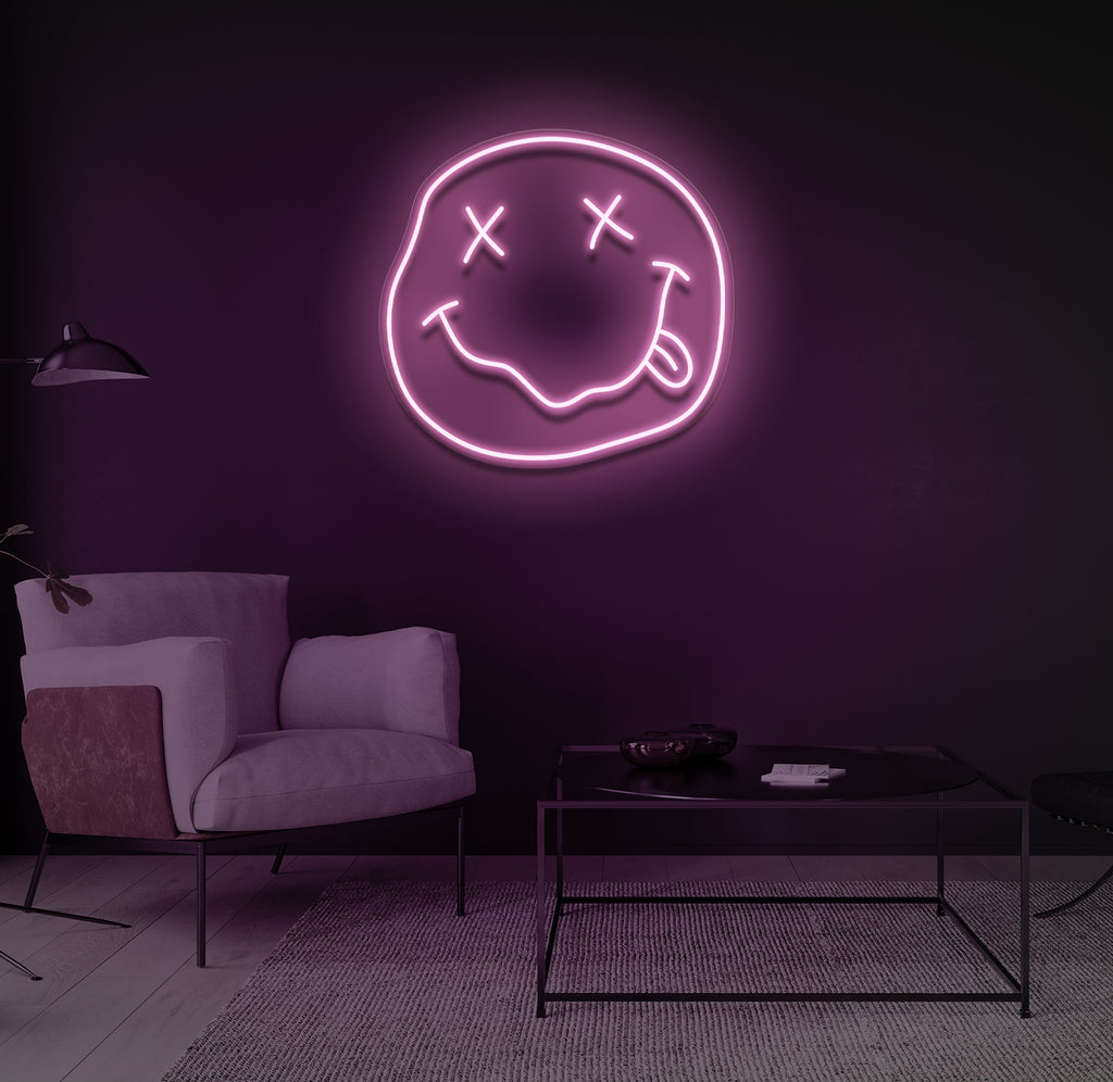 "High Smiley" LED neonskilt