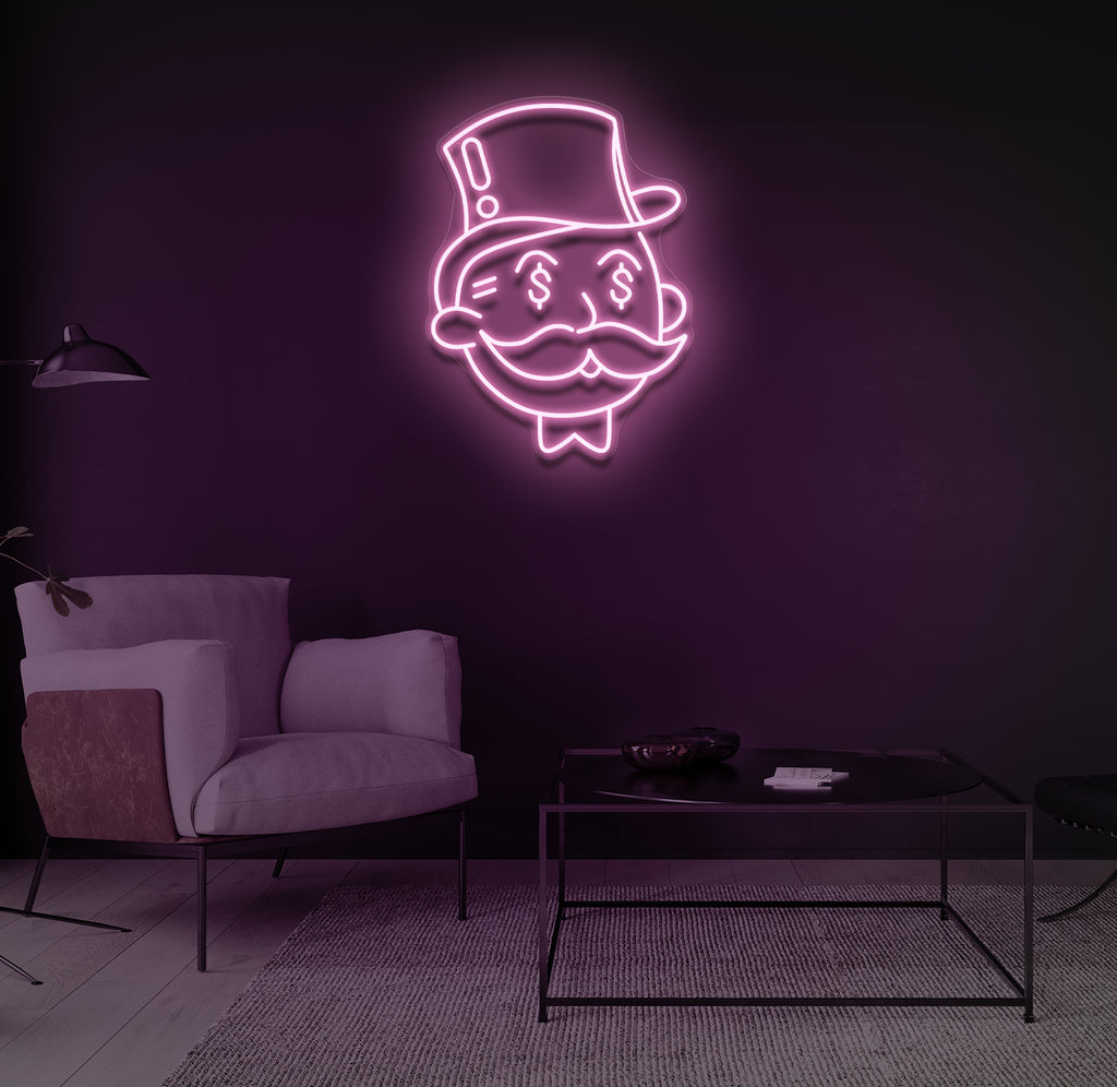 "Money Man" LED neonskilt