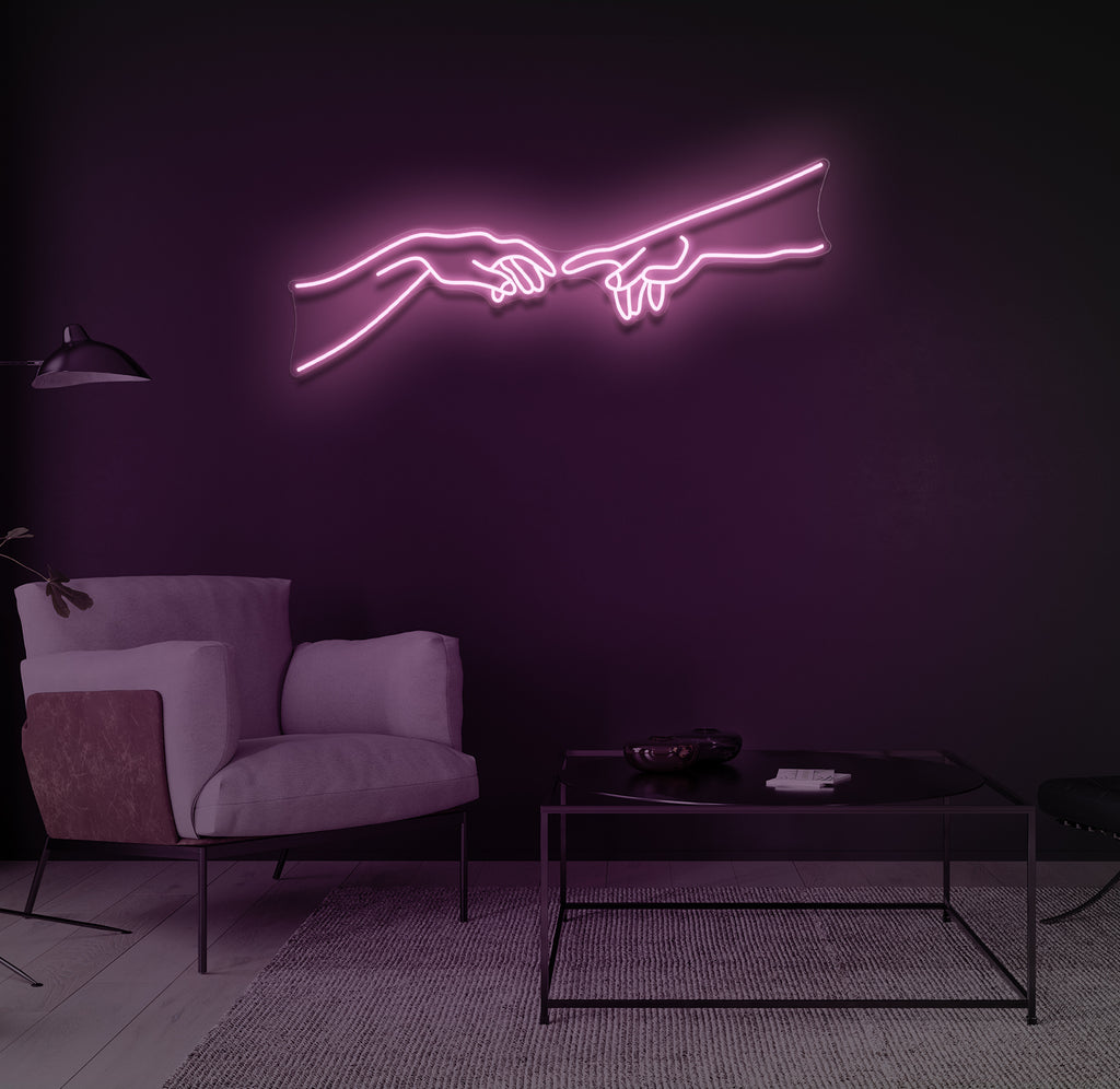 "Two Hands" LED neonskilt