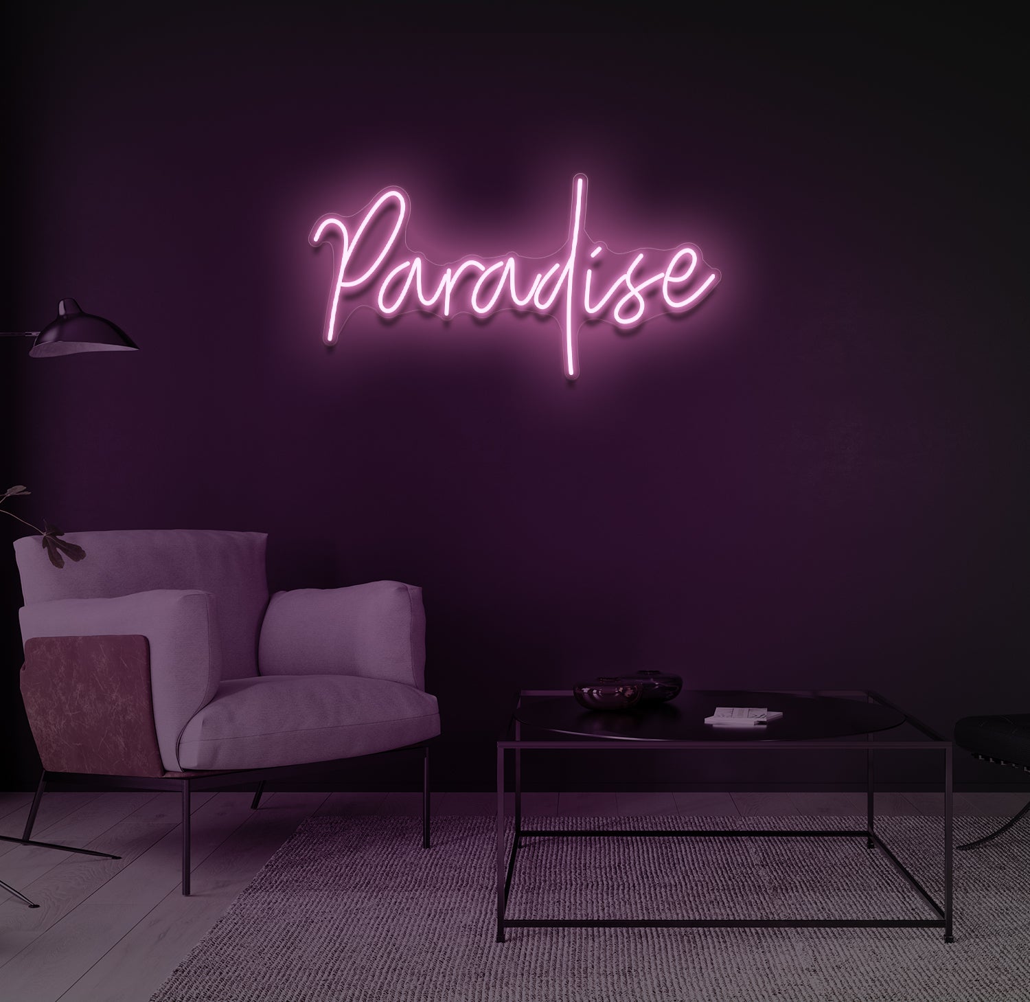 "Paradise" LED neonskilt
