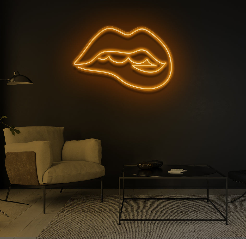 "Lips" LED neonskilt