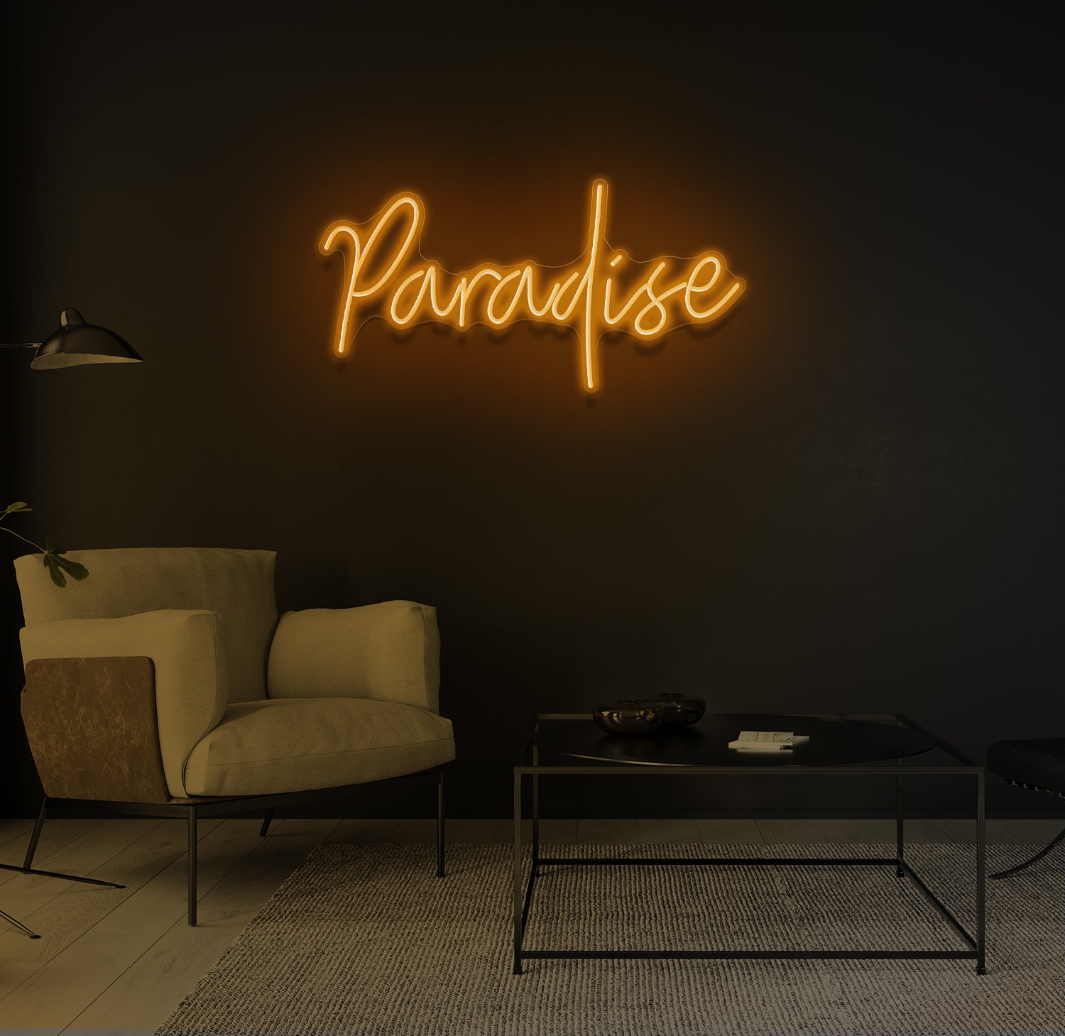 "Paradise" LED neonskilt
