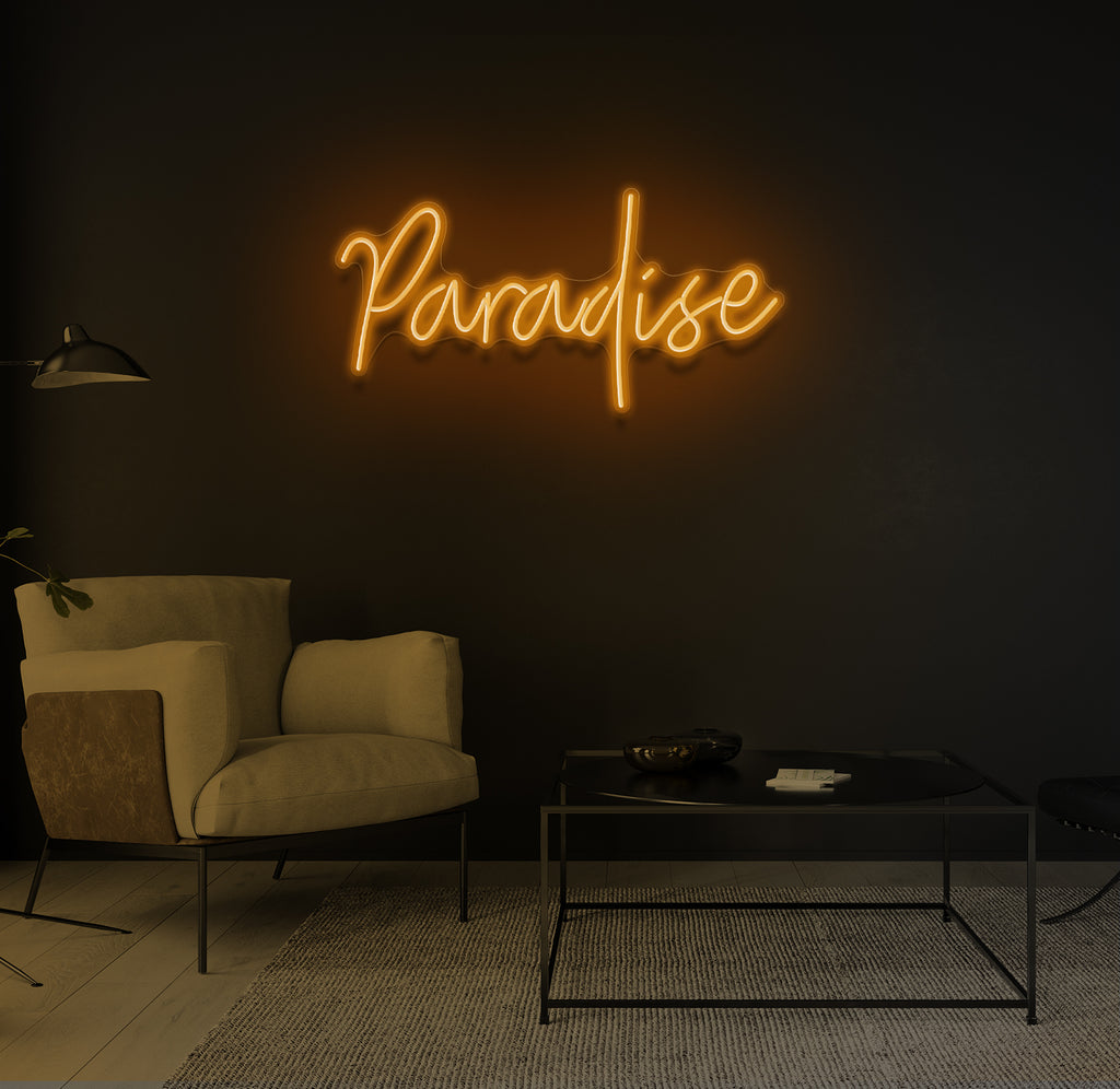 "Paradise" LED neonskilt