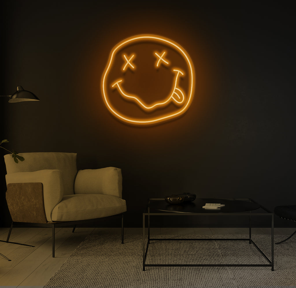 "High Smiley" LED neonskilt