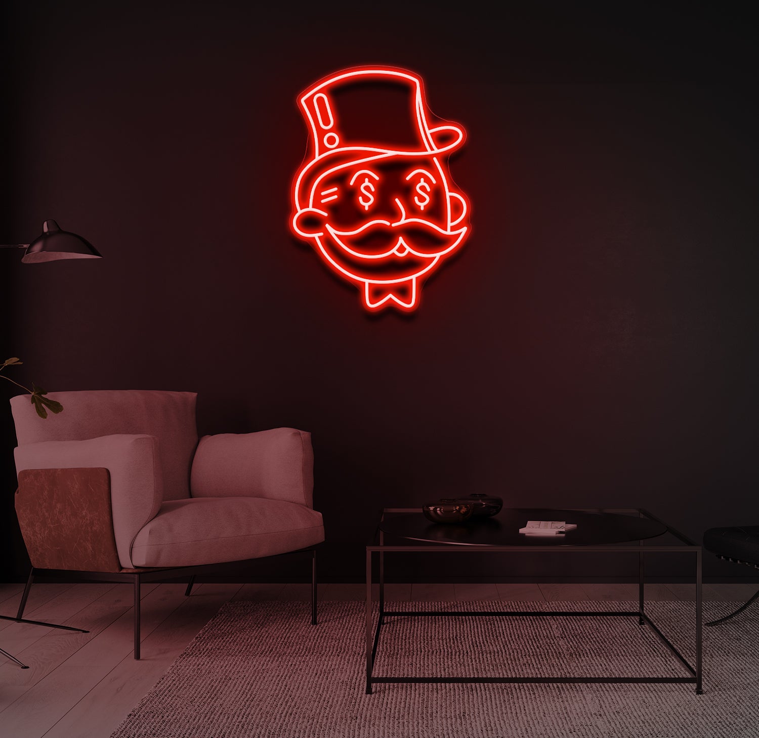 "Money Man" LED neonskilt