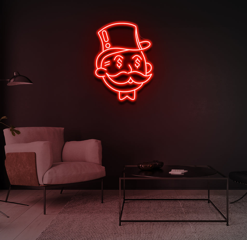"Money Man" LED neonskilt