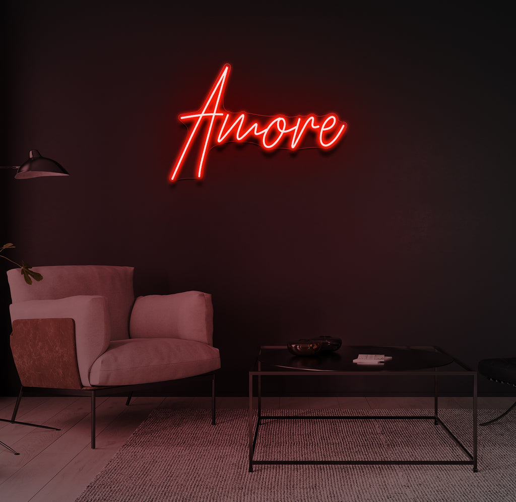 "Amore" LED neonskilt
