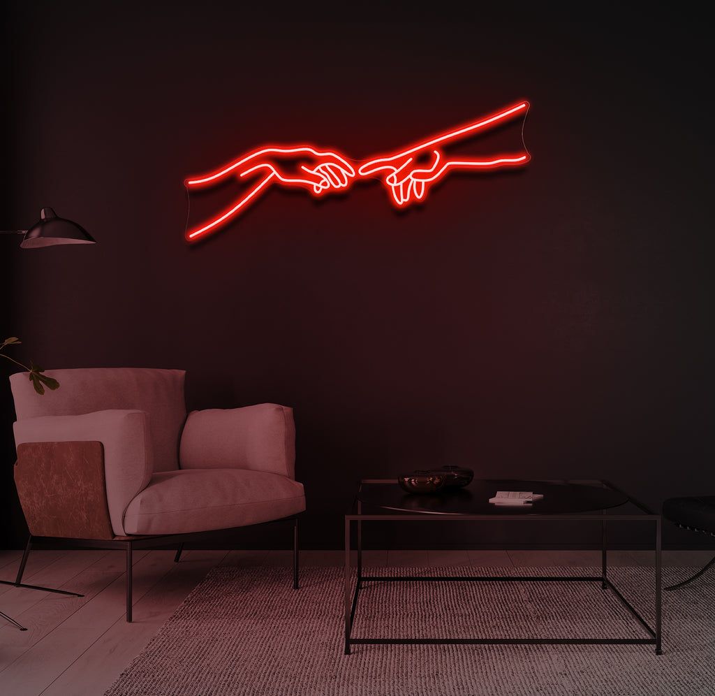 "Two Hands" LED neonskilt