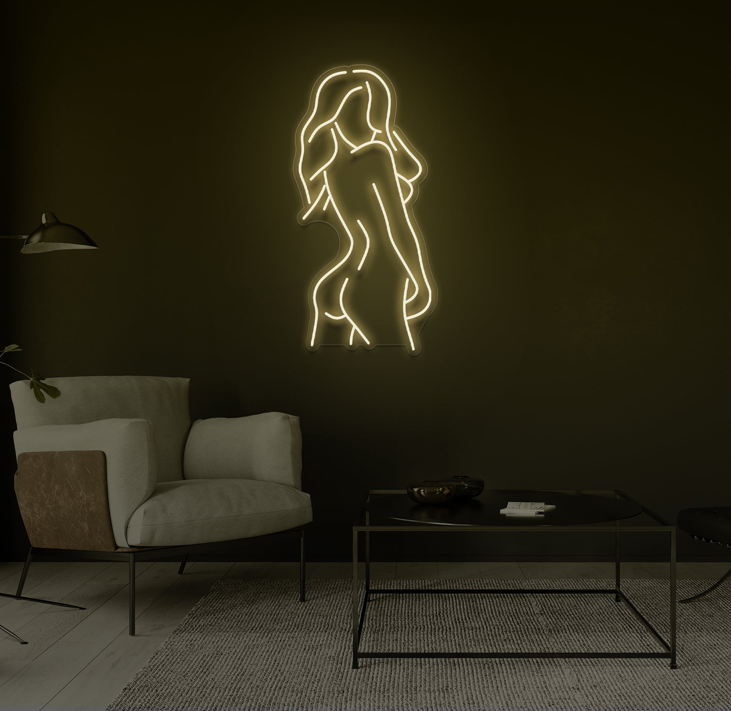 "Lady" LED neonskilt