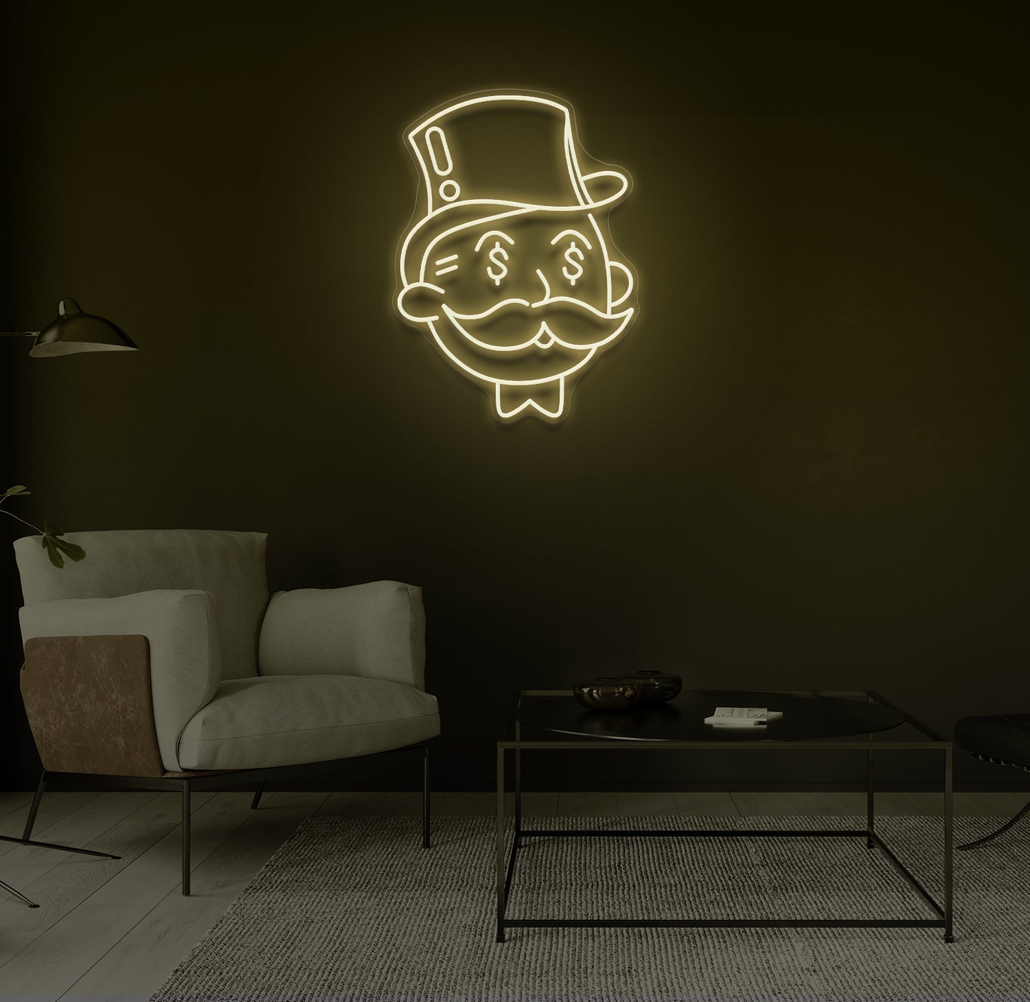 "Money Man" LED neonskilt