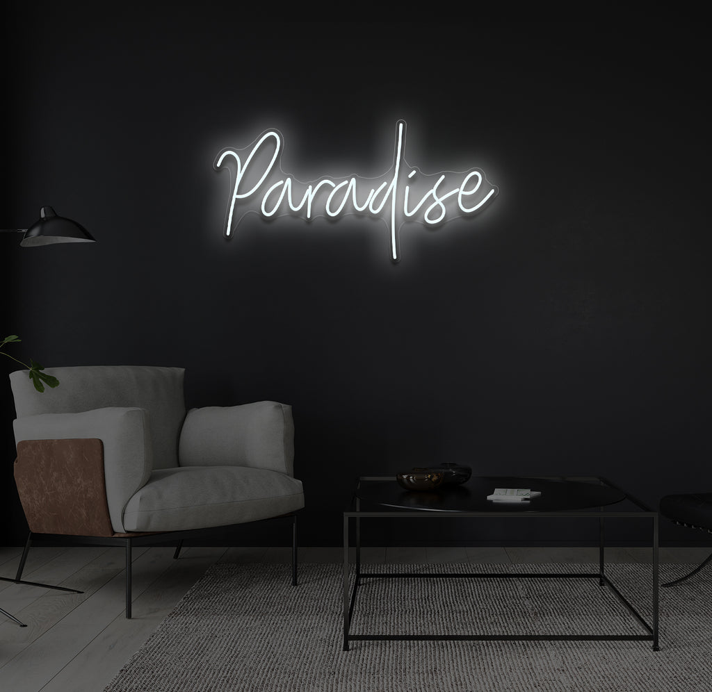 "Paradise" LED neonskilt