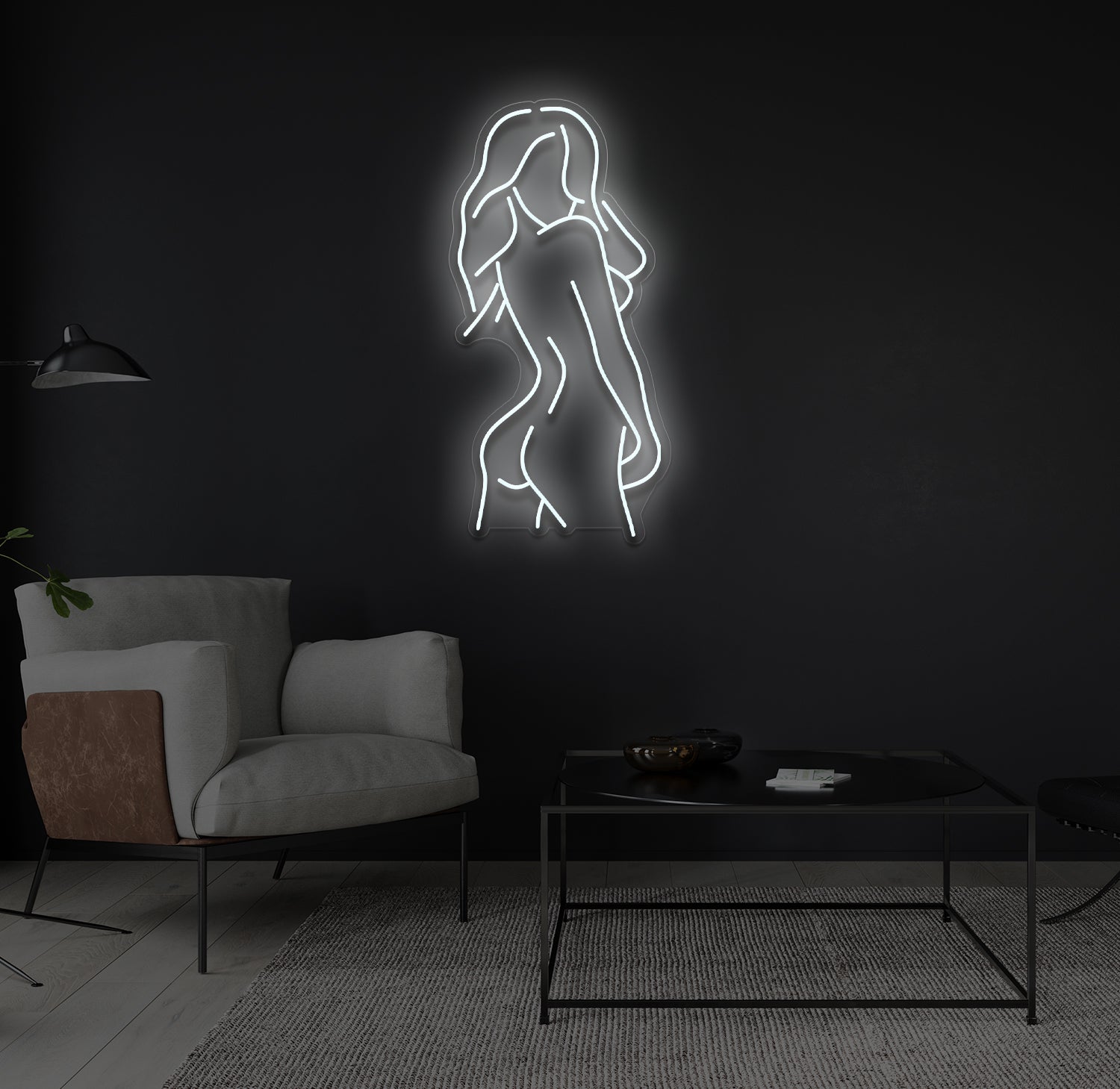 "Lady" LED neonskilt