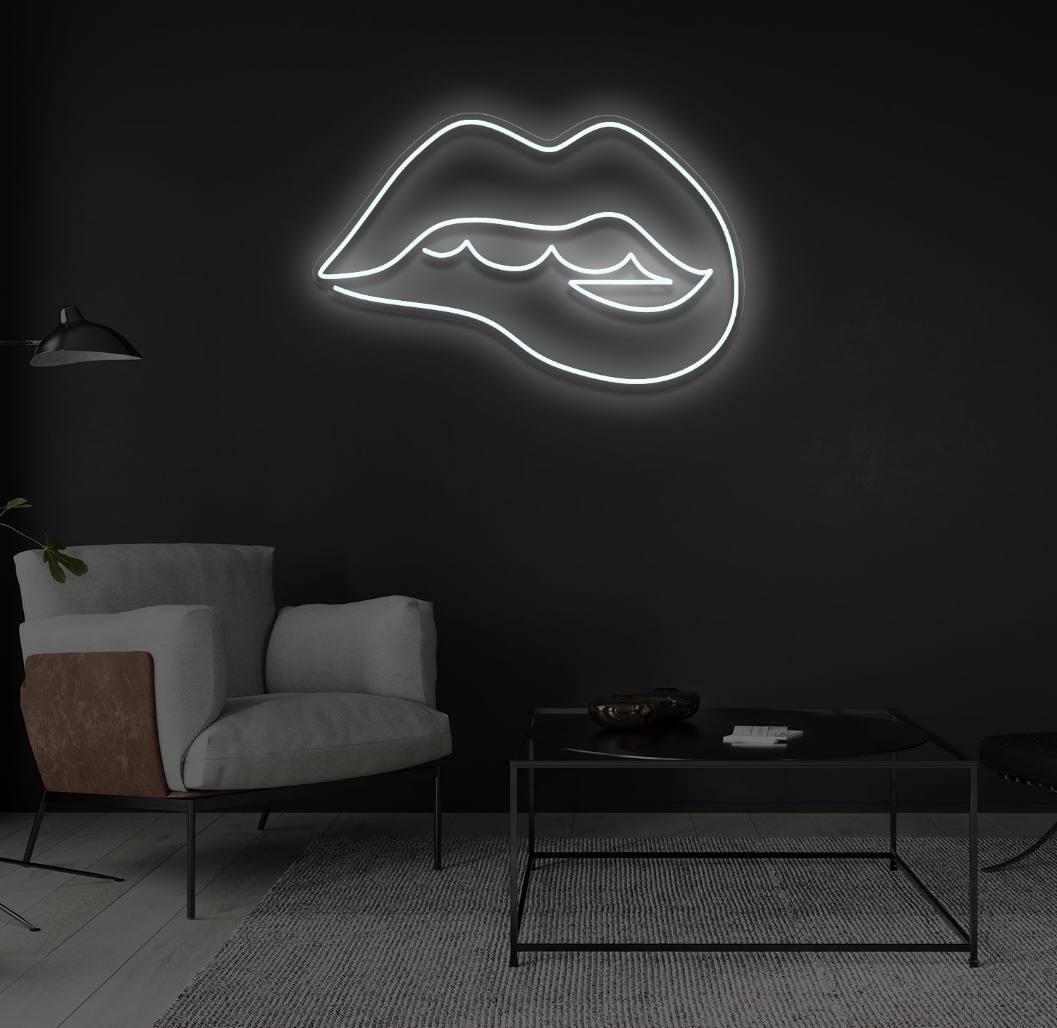 "Lips" LED neonskilt