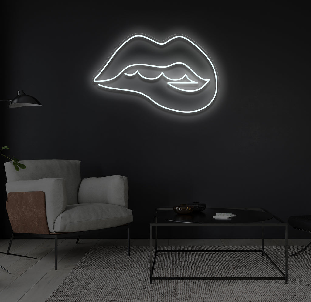 "Lips" LED neonskilt