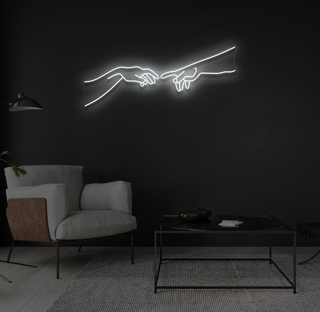 "Two Hands" LED neonskilt