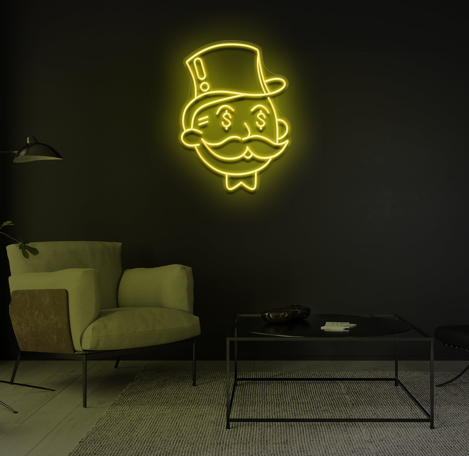 "Money Man" LED neonskilt