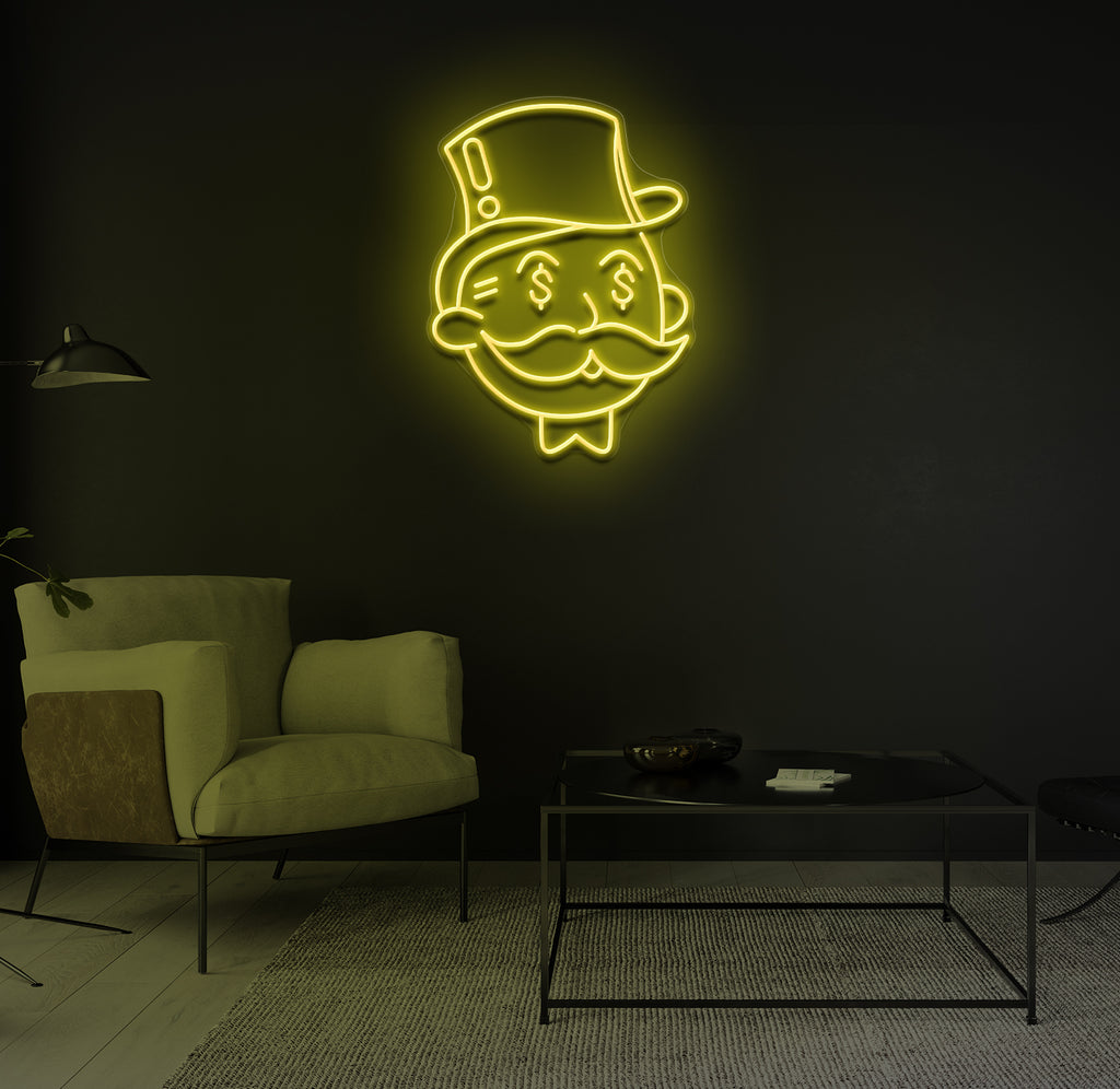 "Money Man" LED neonskilt